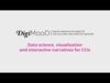 Data science, visualization and interactive narratives for CCIs
