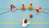 Teaching in kindergarten